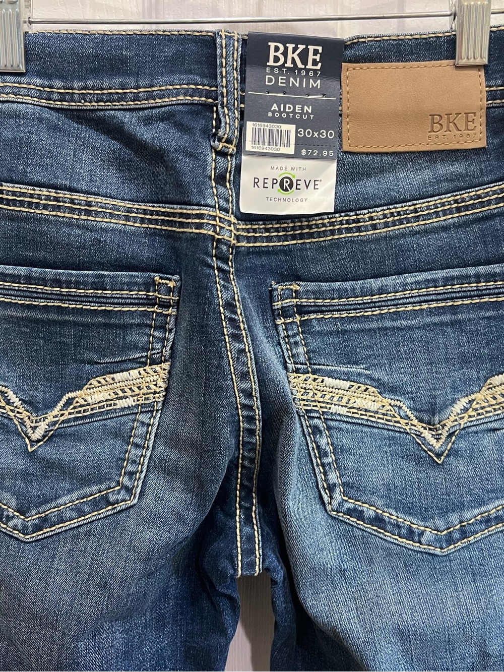 Men’s BKE Aiden Bootcut Jeans 30/30 - Picture 9 of 9